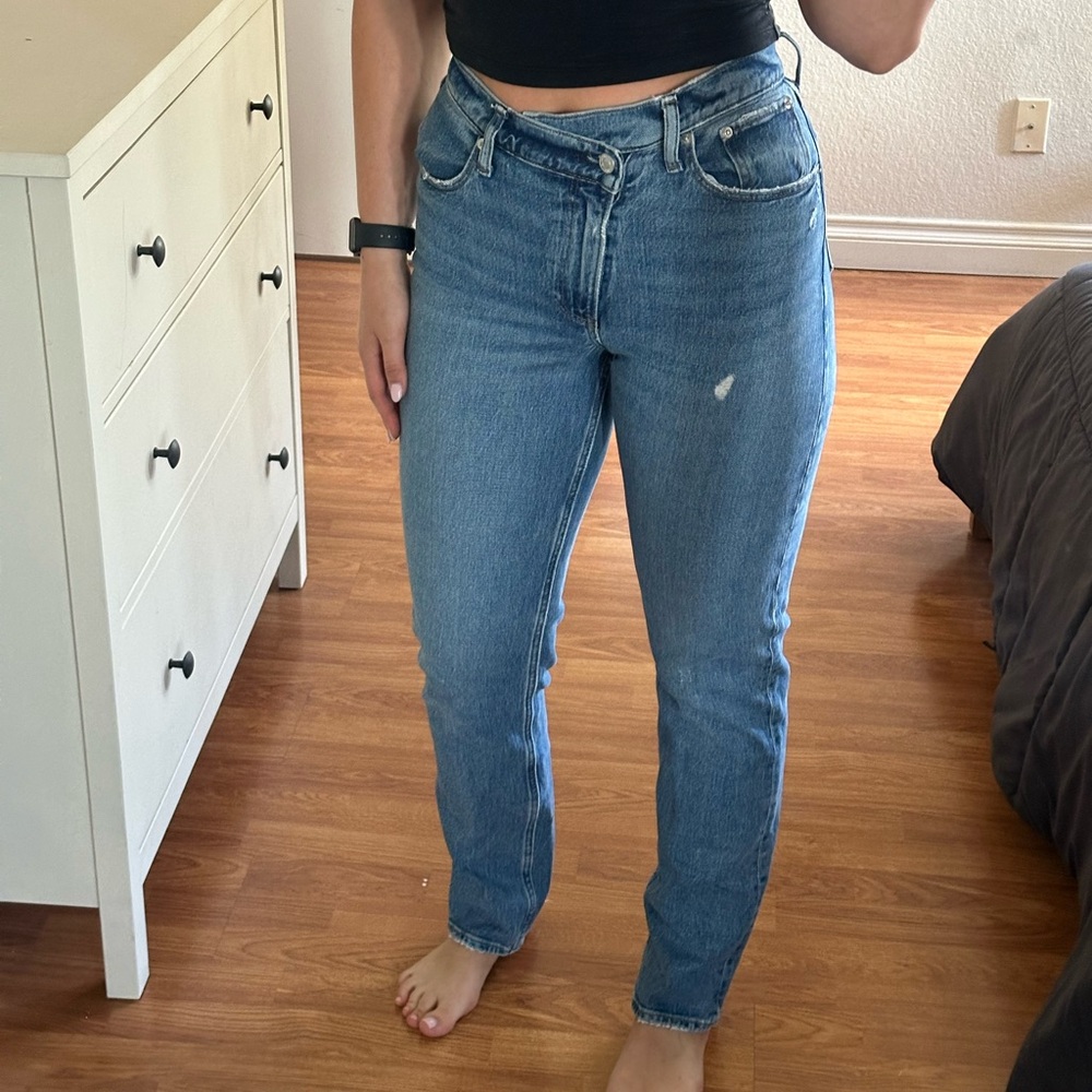 Abercrombie Criss Cross Jeans